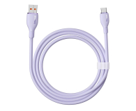 Baseus Kabel Pudding 100W USB-A - USB-C 2m - fioletowy - 1502170 - zdjęcie 2